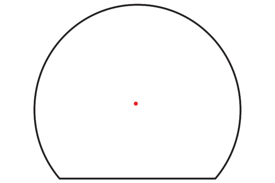 Trijicon SRO 1.0 MOA Red Dot with Adjustable LED Coyote Brown Anodized